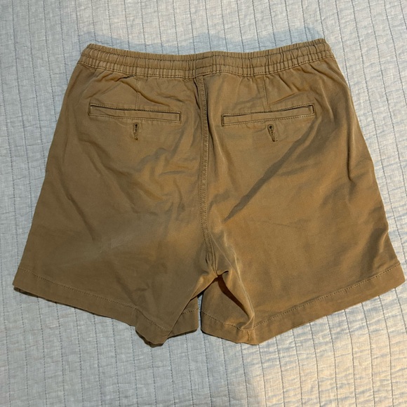 Goodthreads 7 inch Inseam Pull-on Stretch Canvas Short Flat-Front, Kaki Size XS - Picture 4 of 6